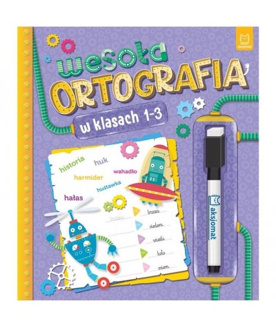 Książeczka edukacyjna Wesoła Ortografia dla dzieci w klasach 1-3