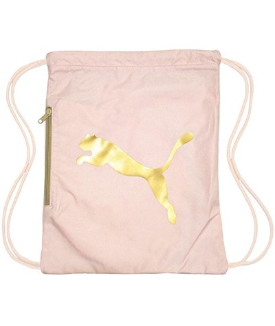 Worek na WF / plecak na sznurkach PUMA CLASSIC CAT różowy