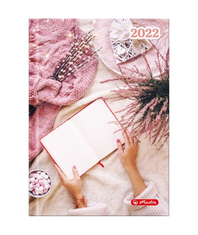 Kalendarz 2022 tygodniowy HERLITZ FLAT LAY damski planer