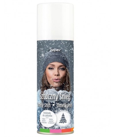 Sztuczny śnieg dekoracyjny łatwo zmywalny w aerozolu Arpex 125 ml