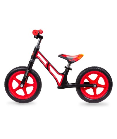 Rowerek biegowy dla dziecka 2+ Kidwell OGIEŃ CZERWONY lekki 12" COMET