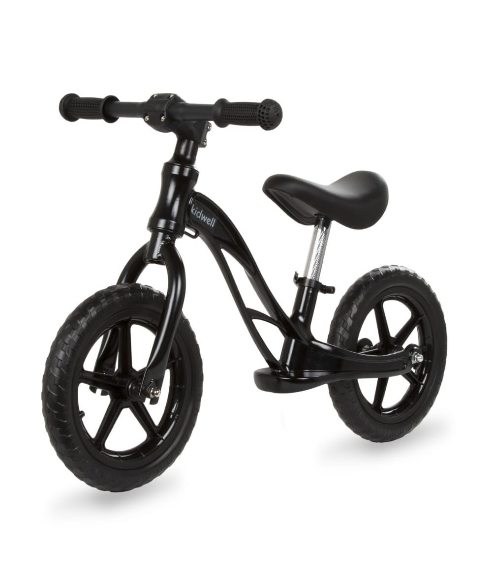 Rowerek biegowy dla dziecka Kidwell ROCKY 12" CZARNY lekki magnez 2,32kg
