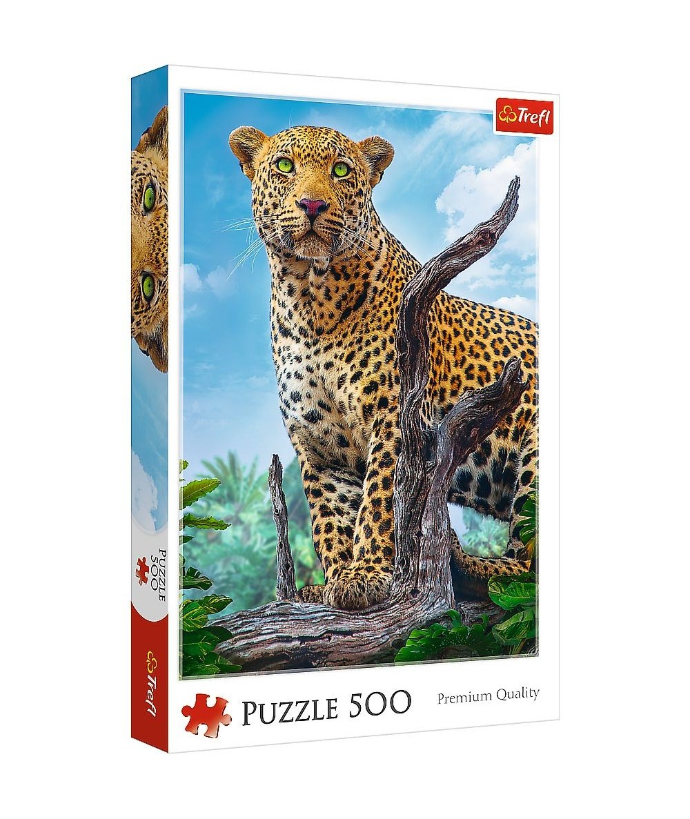 Puzzle TREFL Premium 500el. DZIKI LAMPART 37332 na prezent