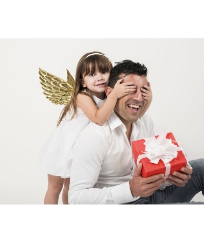 SKRZYDŁA ANIOŁKA złote dla dzieci NA JASEŁKA Boże Narodzenie
