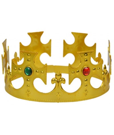 Korona króla złota z klejnotami ARPEX kostium na jasełka SR9575