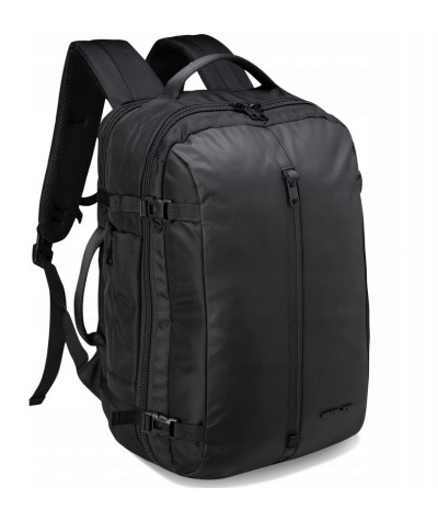 Plecak męski torba na laptop 15,6'' SEMI LINE L2011 do pracy czarny 2 w 1
