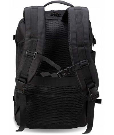 Męski plecak torba na laptop 15,6 męski SEMI LINE L2011 czarny do pracy
