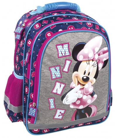 Plecak Minnie Mouse szkolny DERFORM dziewczęcy 1-3