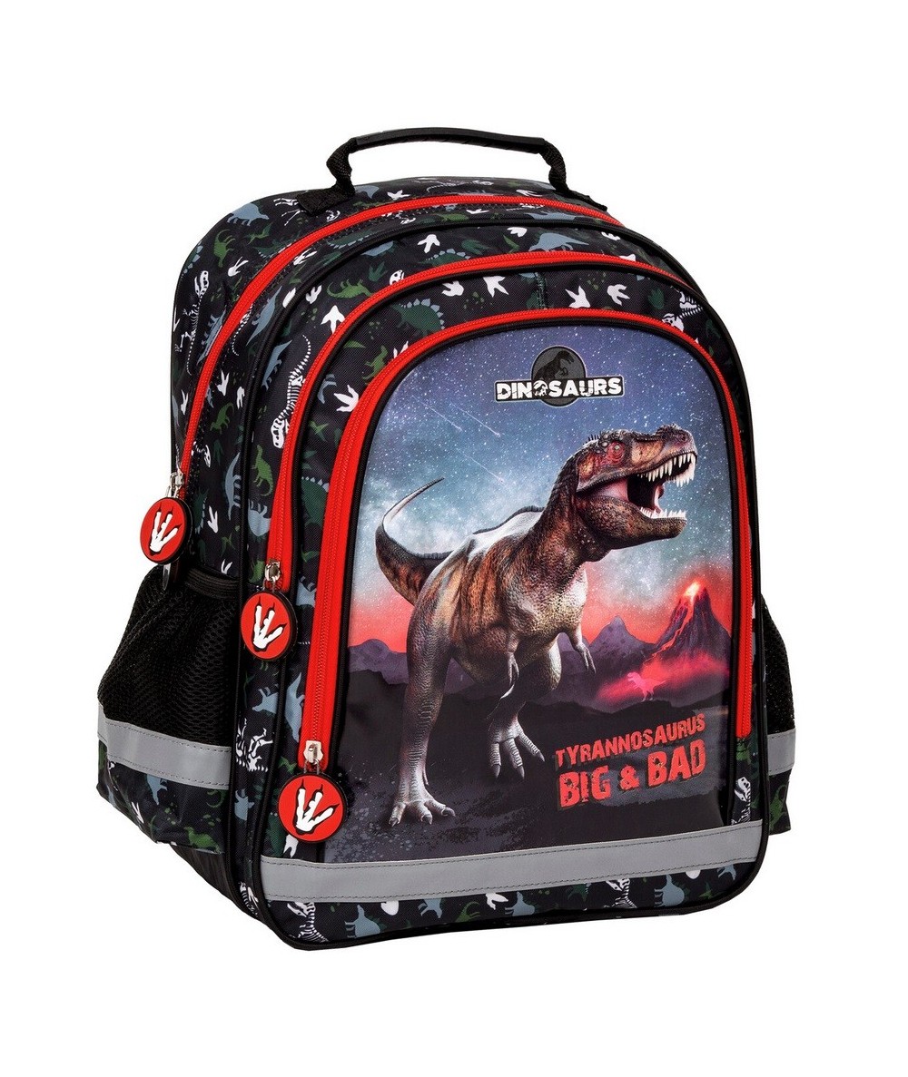 Plecak szkolny z dinozaurem T-REX DERFORM dla chłopca 2022