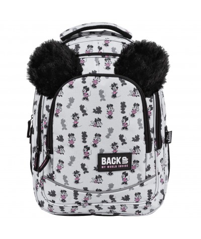 Plecak szkolny Myszka Minnie z uszami BackUP dla dziewczynki XMM22