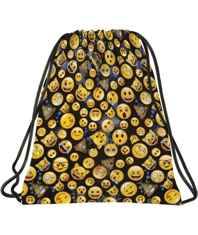 ZESTAW Plecak szkolny piórnik worek emotki Emoji BackUP 3el. 26L X61