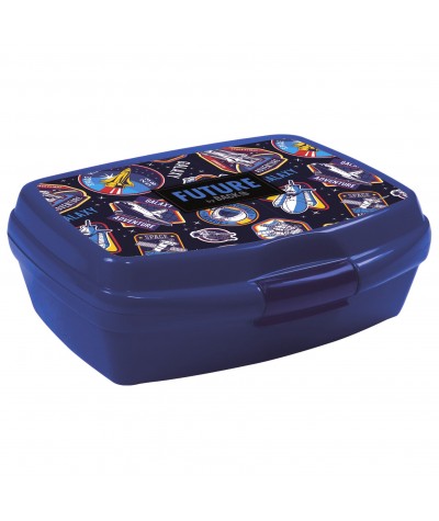 Lunchbox dla dziecka z pieskami DERFORM szkolna śniadaniówka Cleo&Frank