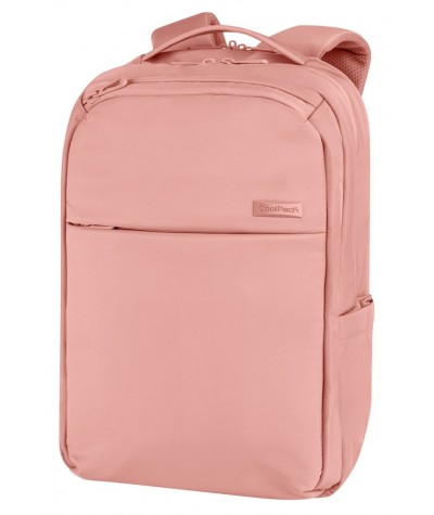 Plecak damski do pracy CoolPack BOLT na laptop 15,6"  POWDER PINK różowy