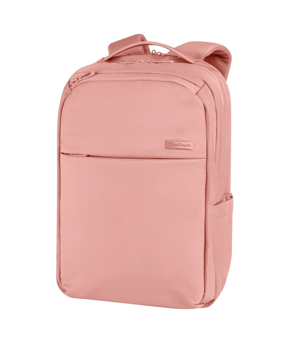 Plecak damski do pracy CoolPack BOLT na laptop 15,6"  POWDER PINK różowy