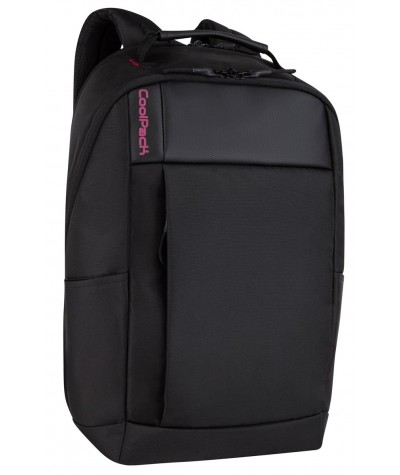 Plecak biznesowy na laptop 15,6" CoolPack SPOT Black czarny do pracy
