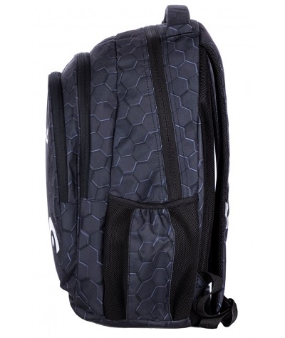 Czarny plecak Head 3D BLACK duży szkolny młodzieżowy do liceum 29L