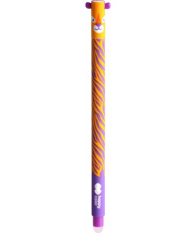 Długopis Happy Color zmazywalny 0,5 mm Uszaki Wild MIX WZORÓW