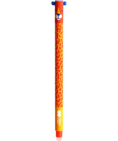 Długopis Happy Color zmazywalny 0,5 mm Uszaki Wild MIX WZORÓW