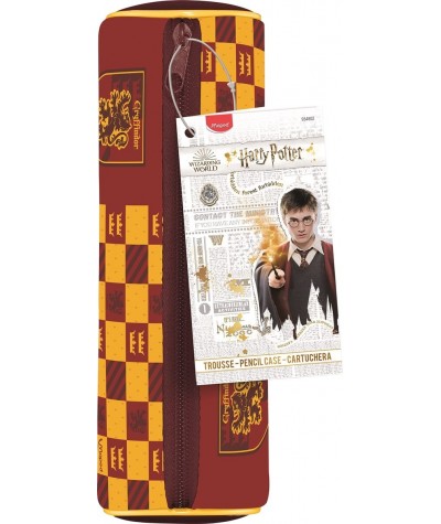 Młodzieżowy piórnik tuba czerwony Mapeda Harry Potter 934802