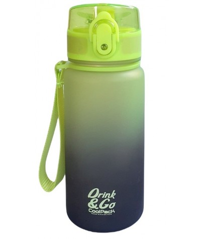 Bidon na wodę CoolPack Brisk MINI 400ml Gradient Lemon BPA free CZARNY-ŻÓŁTY