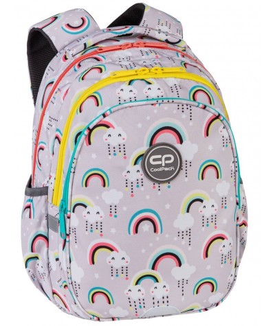 Plecak dla dziewczynki TĘCZA RAINBOW TIME CoolPack do 1 klasy JERRY CP 15''