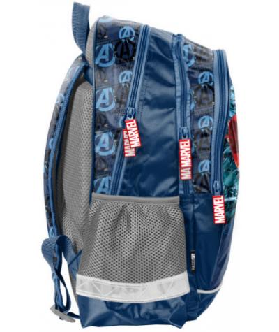 Plecak Marvel Avengers dla pierwszoklasisty szkolny Paso niebieski