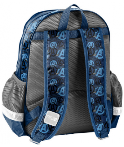 Plecak Marvel Avengers dla pierwszoklasisty szkolny Paso niebieski