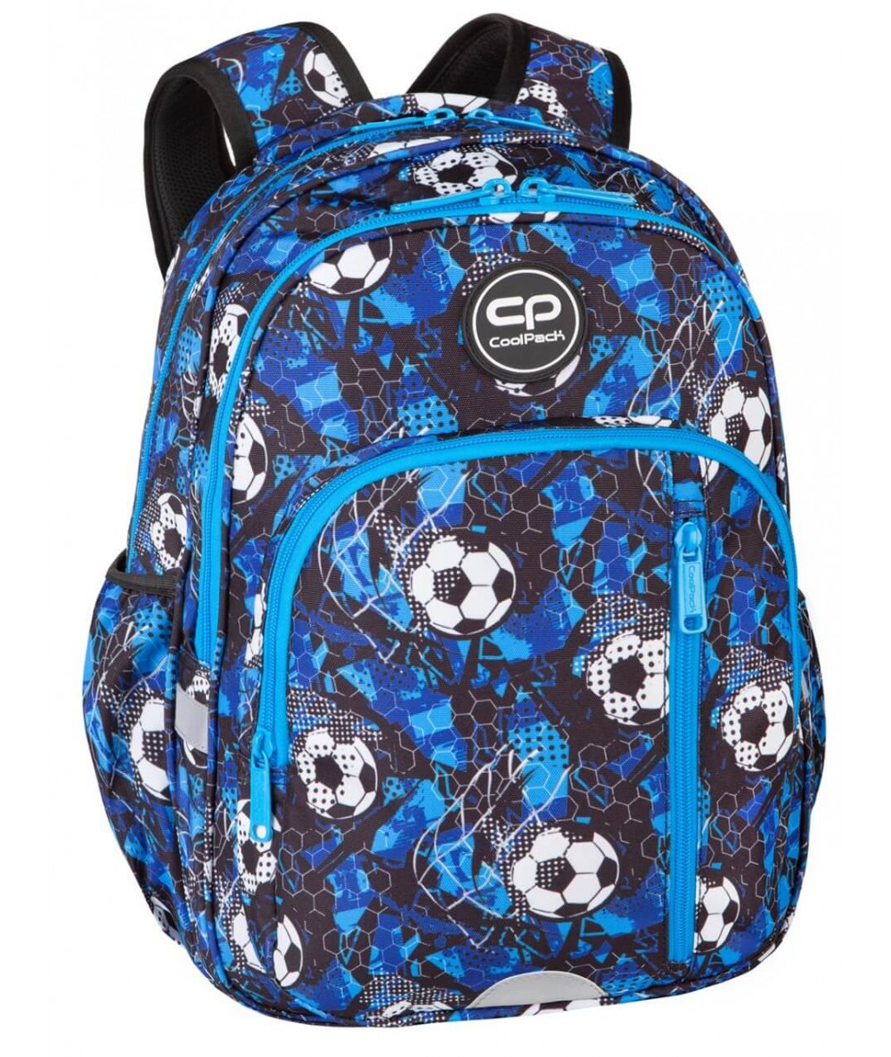 Plecak szkolny z piłką nożną CoolPack SOCCER chłopięcy BASE 27L