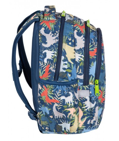 Plecak szkolny dla 7 latka CoolPack DINOZAURY DINO PARK JOY S 15"