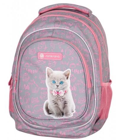 Plecak do 1 klasy Astra Pinky Kitty