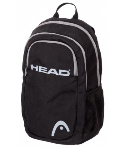 Czarny plecak sportowy HEAD BLACK lekki 390g młodzieżowy męski