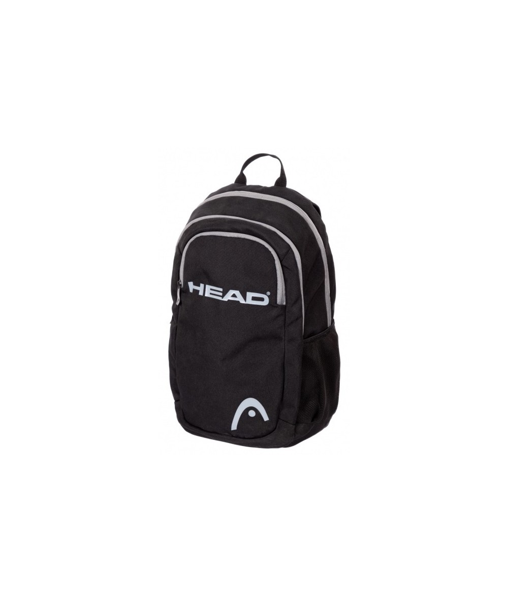 Czarny plecak sportowy HEAD BLACK lekki 390g młodzieżowy męski