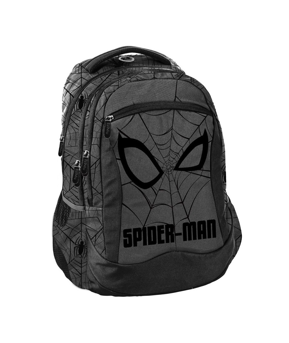 Plecak szkolny SPIDERMAN PASO czarny 3 komorowy dla chłopaka BeUniq