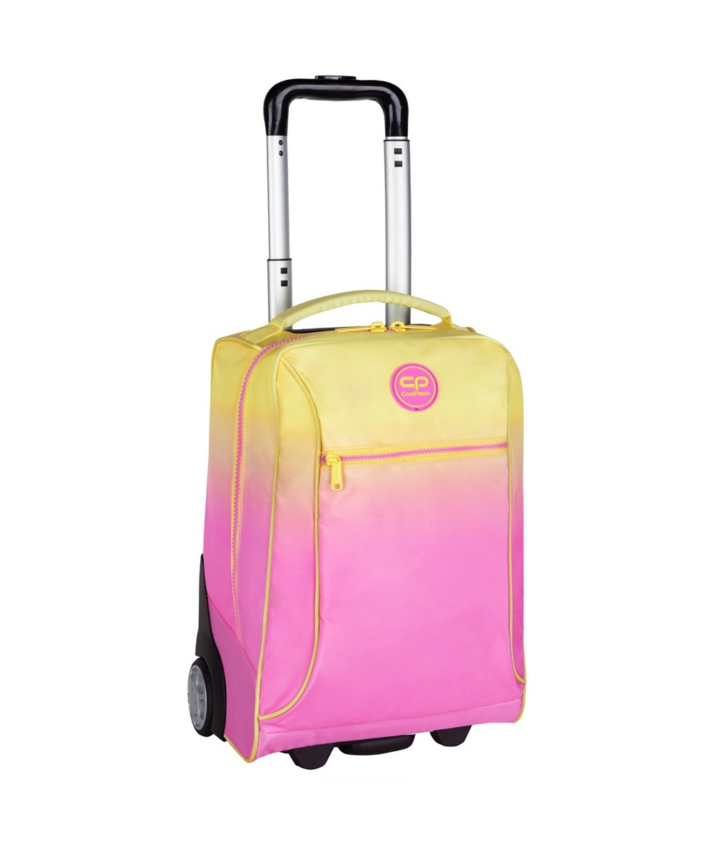 Plecak na kółkach walizka CoolPack GRADIENT PEACH COMPACT CP