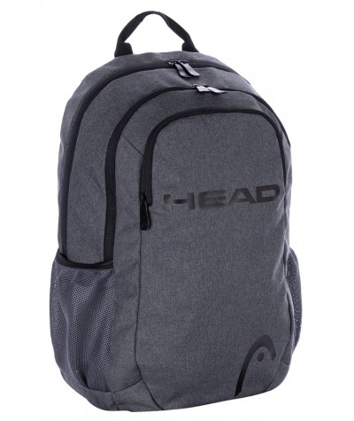 Szary plecak sportowy HEAD GREY lekki 390g młodzieżowy męski