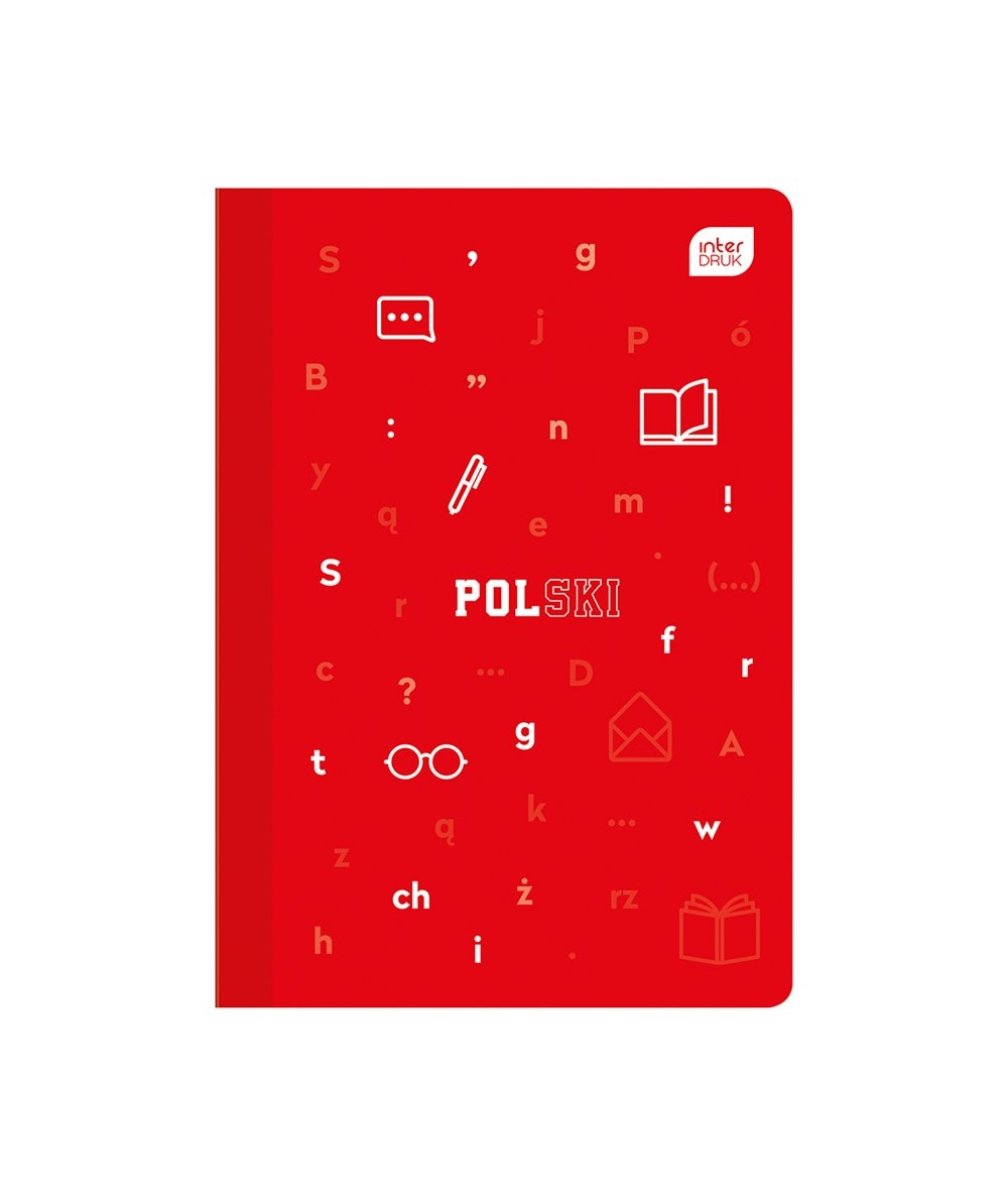Zeszyt do języka polskiego INTERDRUK 60 kartek A5