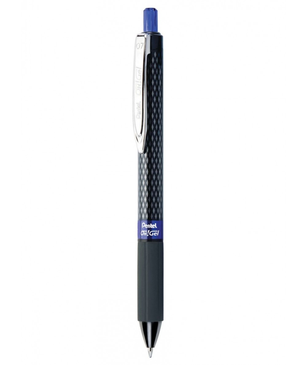 Długopis ŻELOWY automatyczny PENTEL OH GEL NIEBIESKI 0,7mm