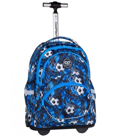 Plecak szkolny na kółkach piłka nożna CoolPack SOCCER dla chłopca STARR CP