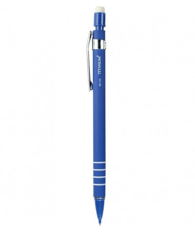Ołówek automatyczny TITANUM z gumką 0,5mm szkolny biurowy MIX