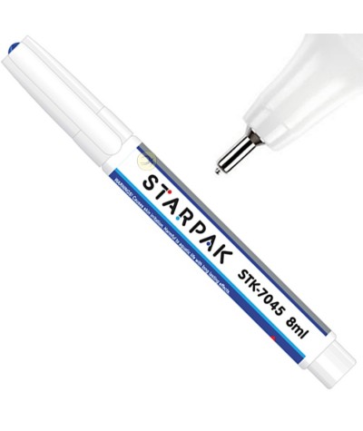Korektor w długopisie piórze STARPAK w płynie 8ml szkolny biurowy