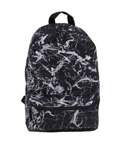 Plecak marmur Marble młodzieżowy Bag Base Black Mineral czarny