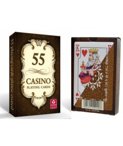 Karty do gry talia 55 kart CARTAMUNDI brydż poker MIX KOLOR
