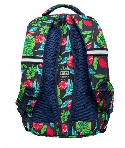 Plecak szkolny w kwiaty CoolPack CANDY JUNGLE tropikalny BASIC PLUS CP 17”