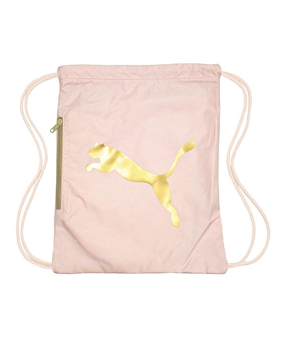 Worek plecak sportowy CLASSIC CAT PUMA ROSE GOLD różowy