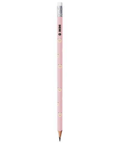 Ołówek z gumką HB Interdruk BEBE GIRLS dla dziewczynki 1 SZT. MIX