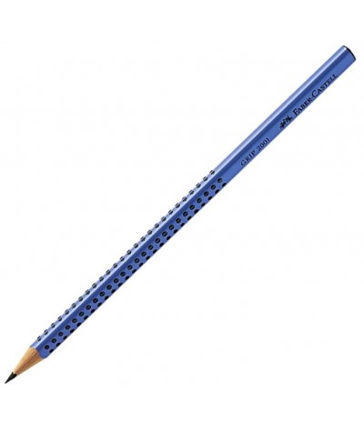Ołówek Faber-Castell B GRIP 2001 granatowy trójkątny