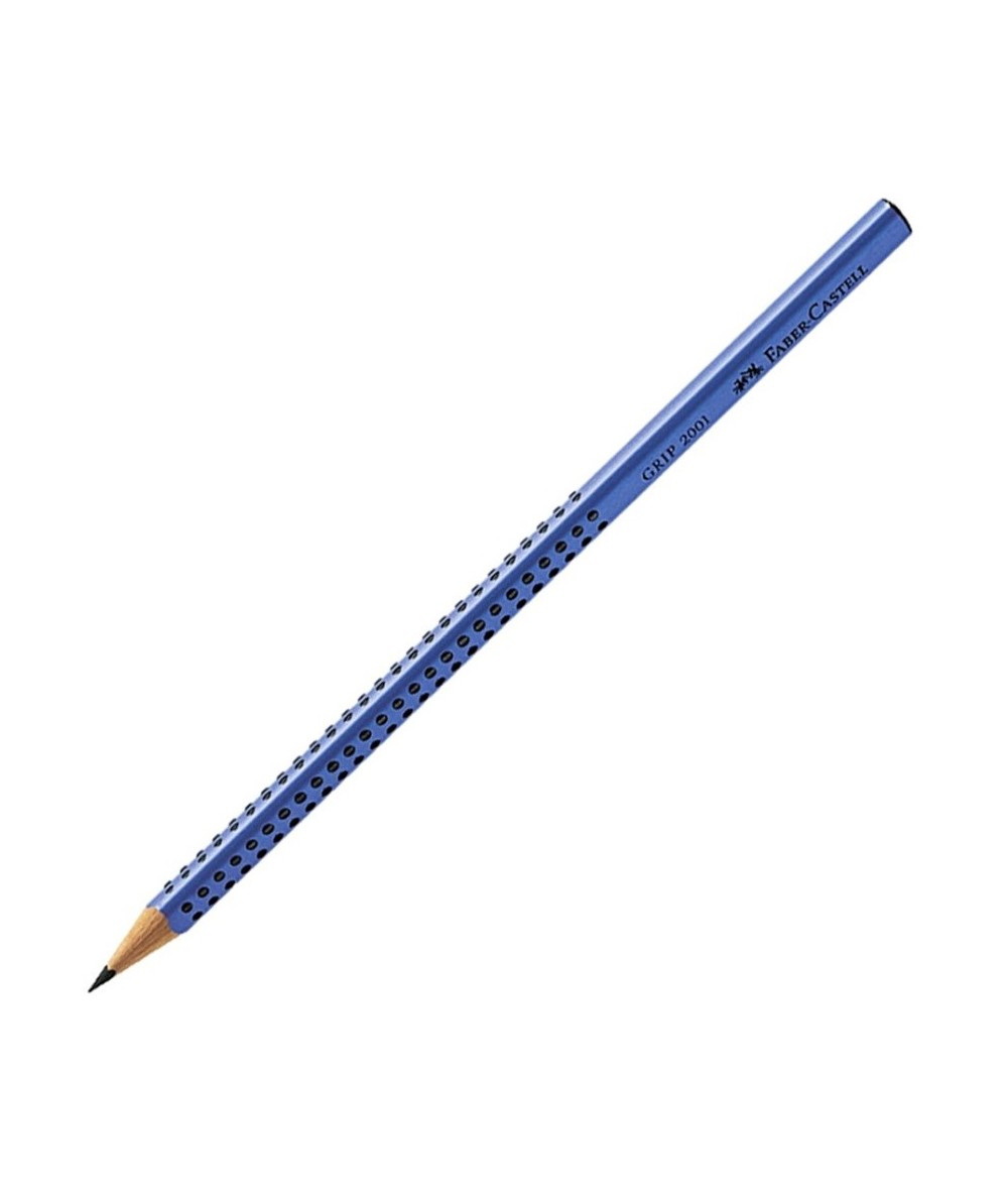 Ołówek Faber-Castell B GRIP 2001 granatowy trójkątny