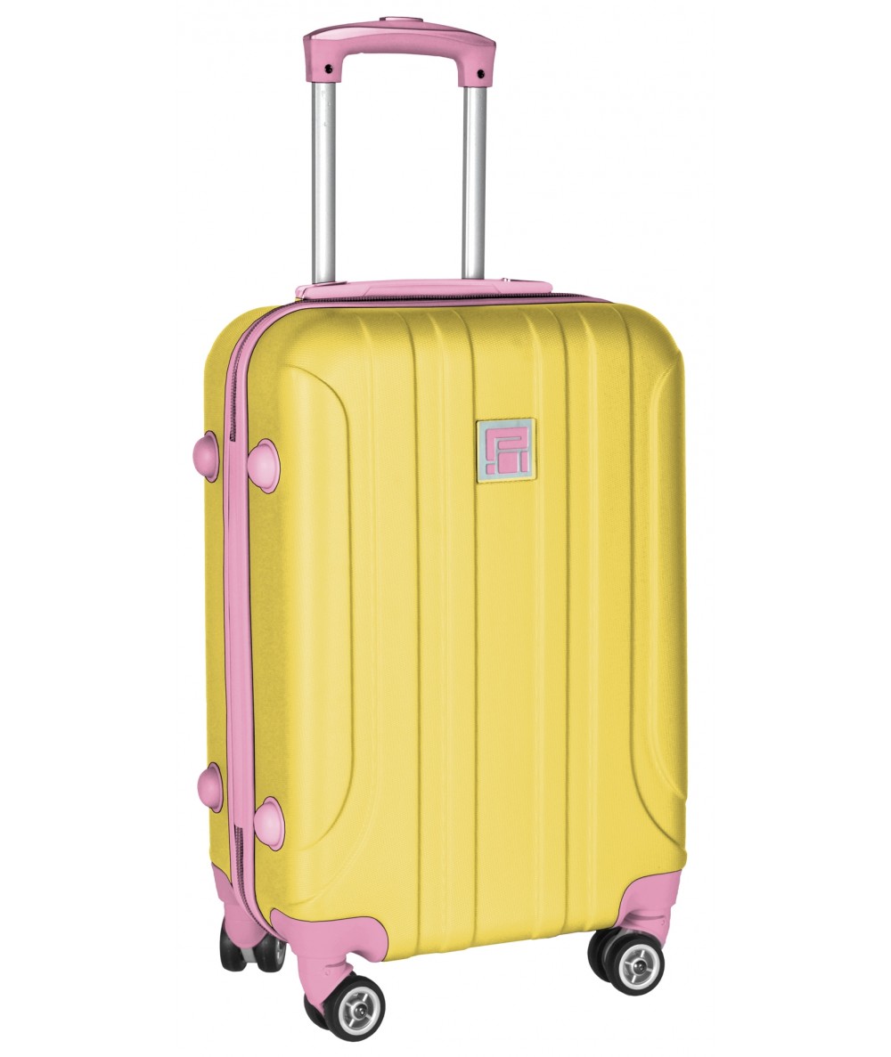 Walizka duża żółta ABS bagaż podróżny Paso 28" 77x50x27cm