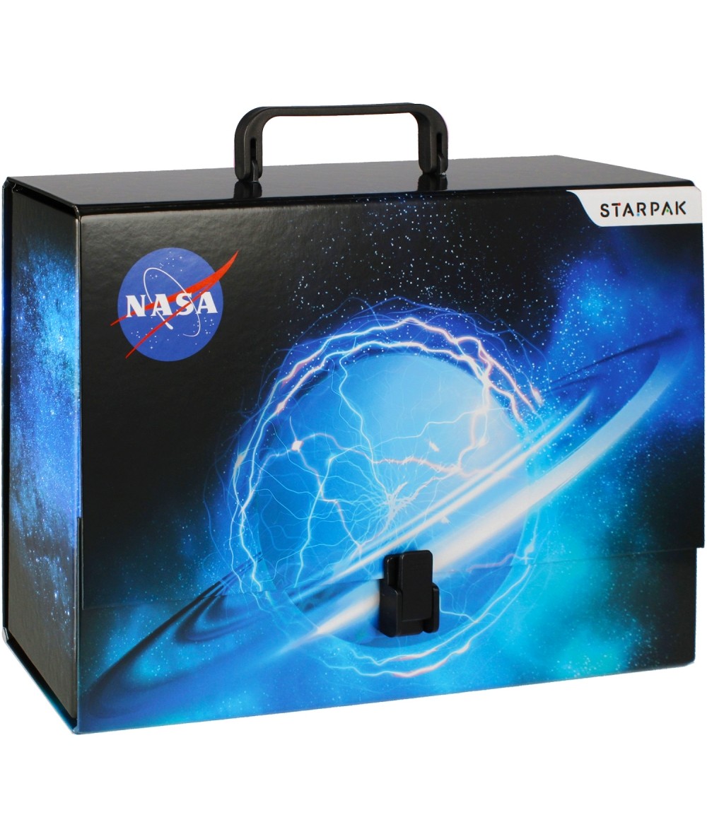 Gruba teczka z rączką A4 NASA KOSMOS STARPAK 9cm