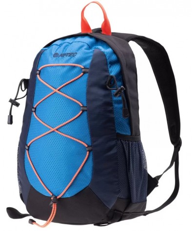 Lekki plecak sportowy HI-TEC PEK 18L trekkingowy BLUE ORANGE